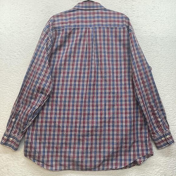 Peter Millar Shirt Mens 2XL Plaid Crown Button Down Classic Long Sleeve Casual - Picture 2 of 10